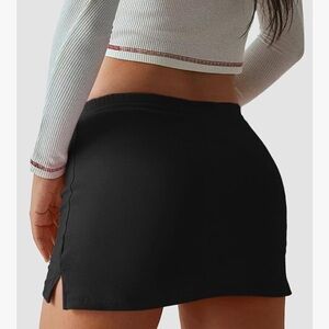 NIMIN Mini Skirts Skorts for Women Mid Waisted Stretch Summer S NWT